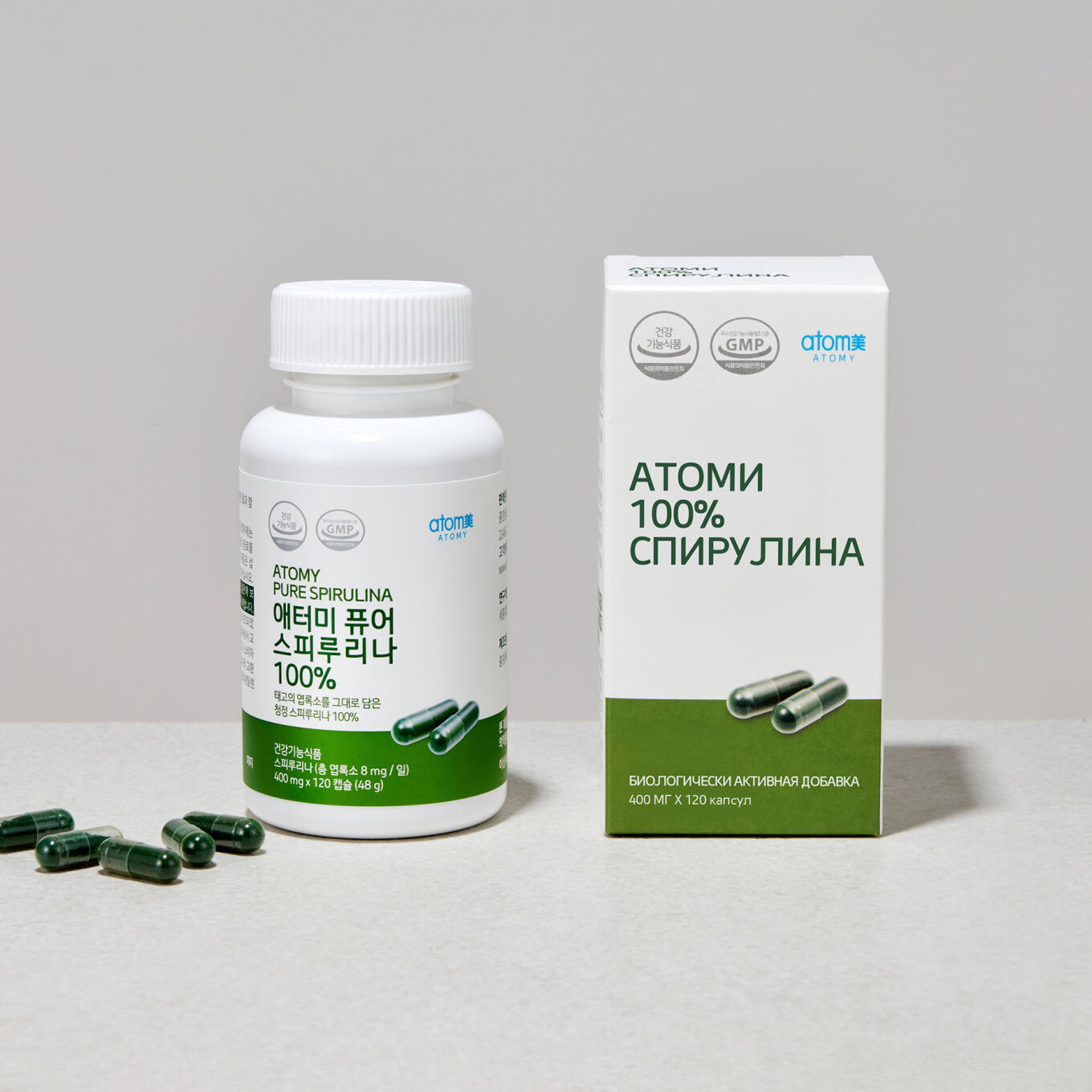 Атоми Спирулина — купить в Atomy