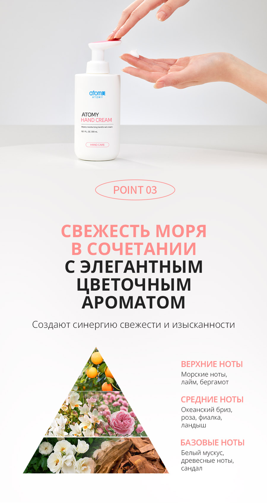 Атоми Крем для рук - описание
